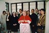 Il cardinale Michele Giordano e la superiora generale dell'istituto, suor Antonietta Tuccillo, incontrano i parenti delle Piccole Ancelle